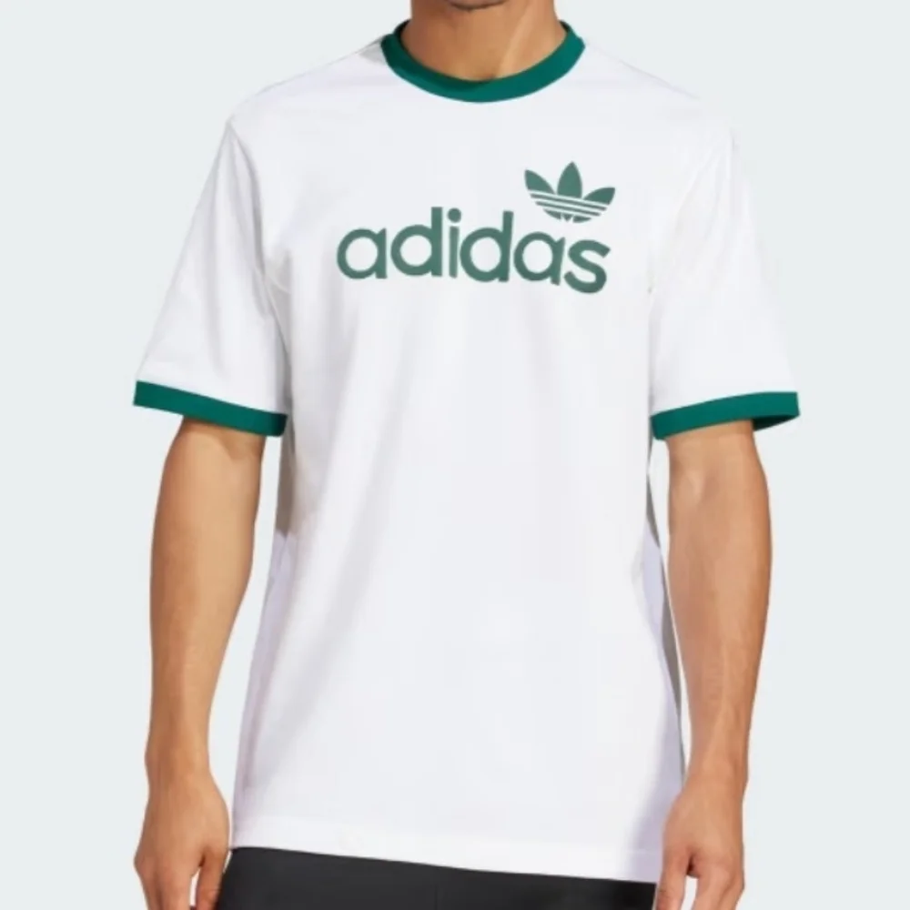 Men's Adidas original White Simple Tee Size Small NWT